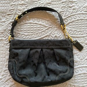 Coach Shoulder Bag, Black